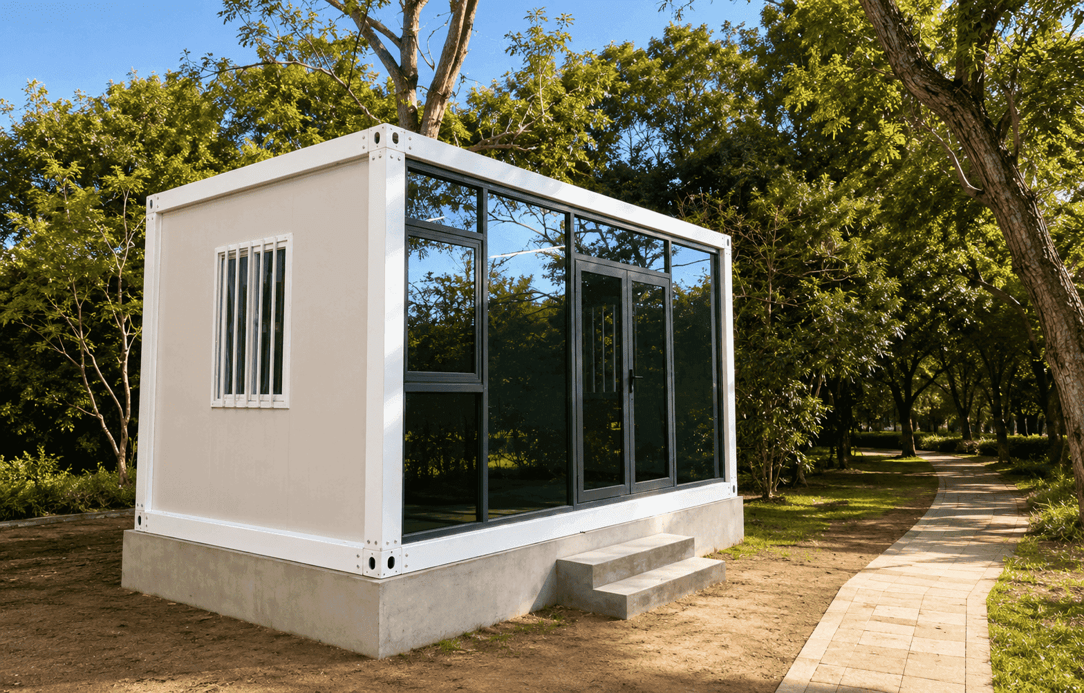 Abnehmbares Containerhaus für Brasiliens Baukostenherausforderungen