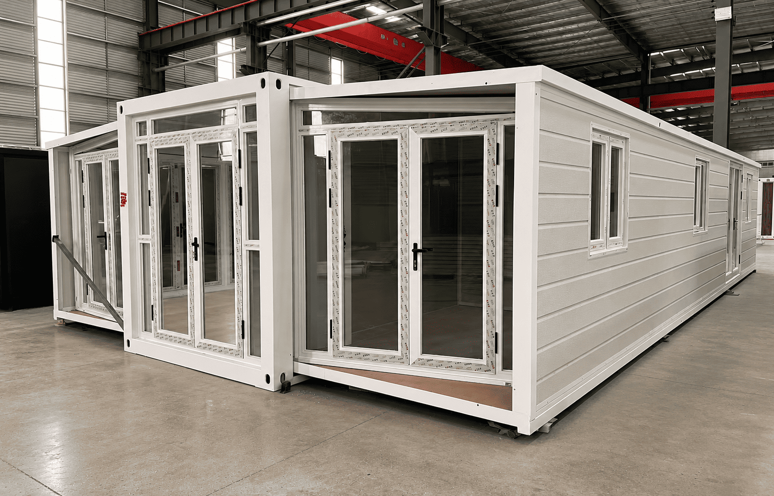Casa Box 40ft erweiterbarer Container Home | Heller kommerzieller Ausstellungsraum