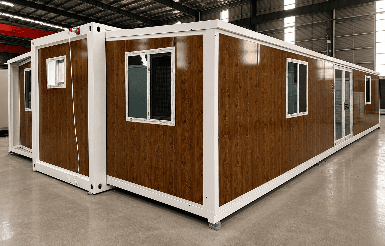 Casa Box 40ft erweiterbarer Container Home | Gem&uuml;tliche Einliegerwohnung aus Holz