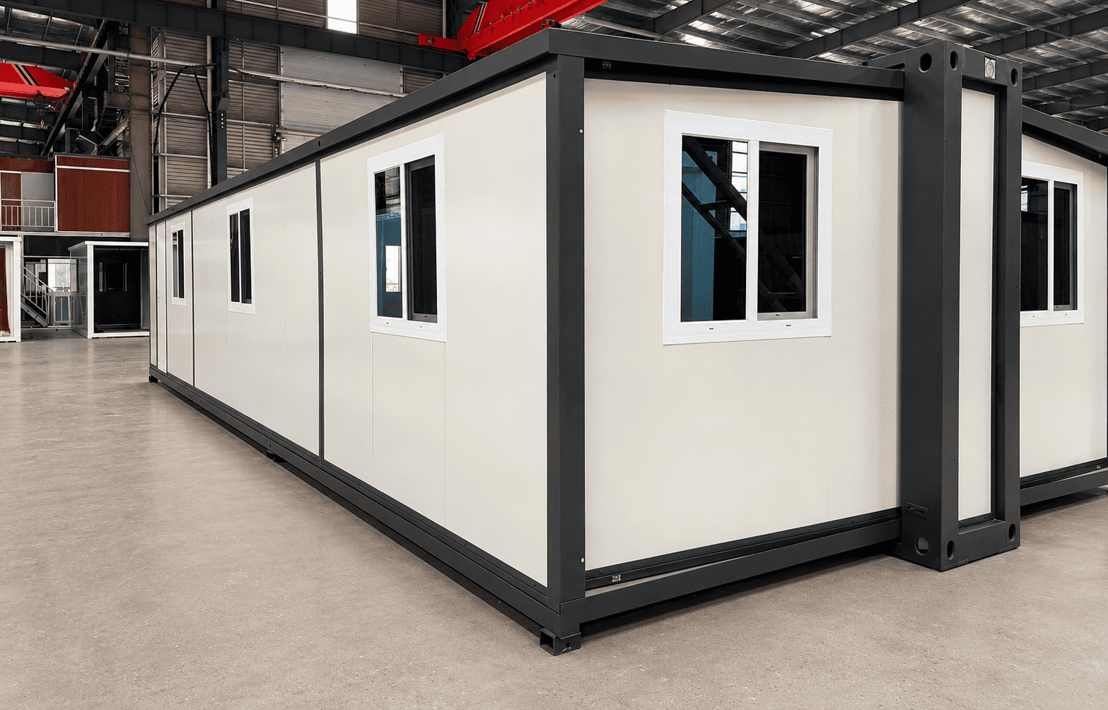 Casa Box 40ft F700 erweiterbares Containerhaus | Saubere wei&szlig;e modulare Klinik