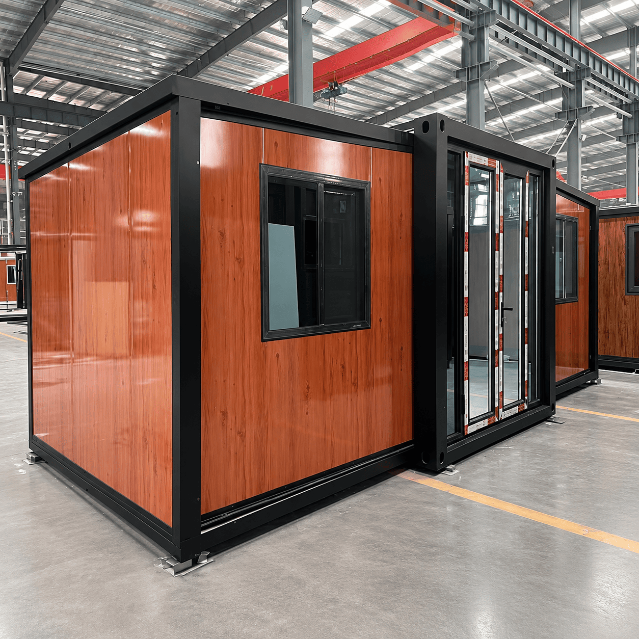 Casa Box 10ft erweiterbares Containerhaus | Ma&szlig;geschneiderte Fertigh&auml;user aus Holz und Glas