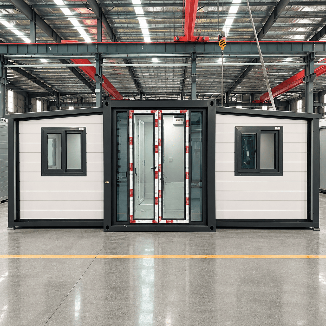 Casa Box 10ft erweiterbarer Container Home | Schlanker horizontaler Panel-Pod