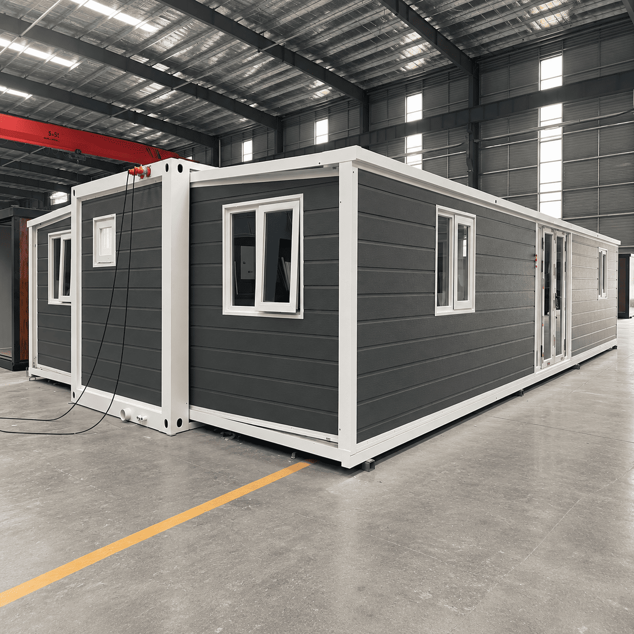 Casa Box 40ft erweiterbarer Container Home | Luxuri&ouml;ses Fertighaus f&uuml;r die ganze Familie