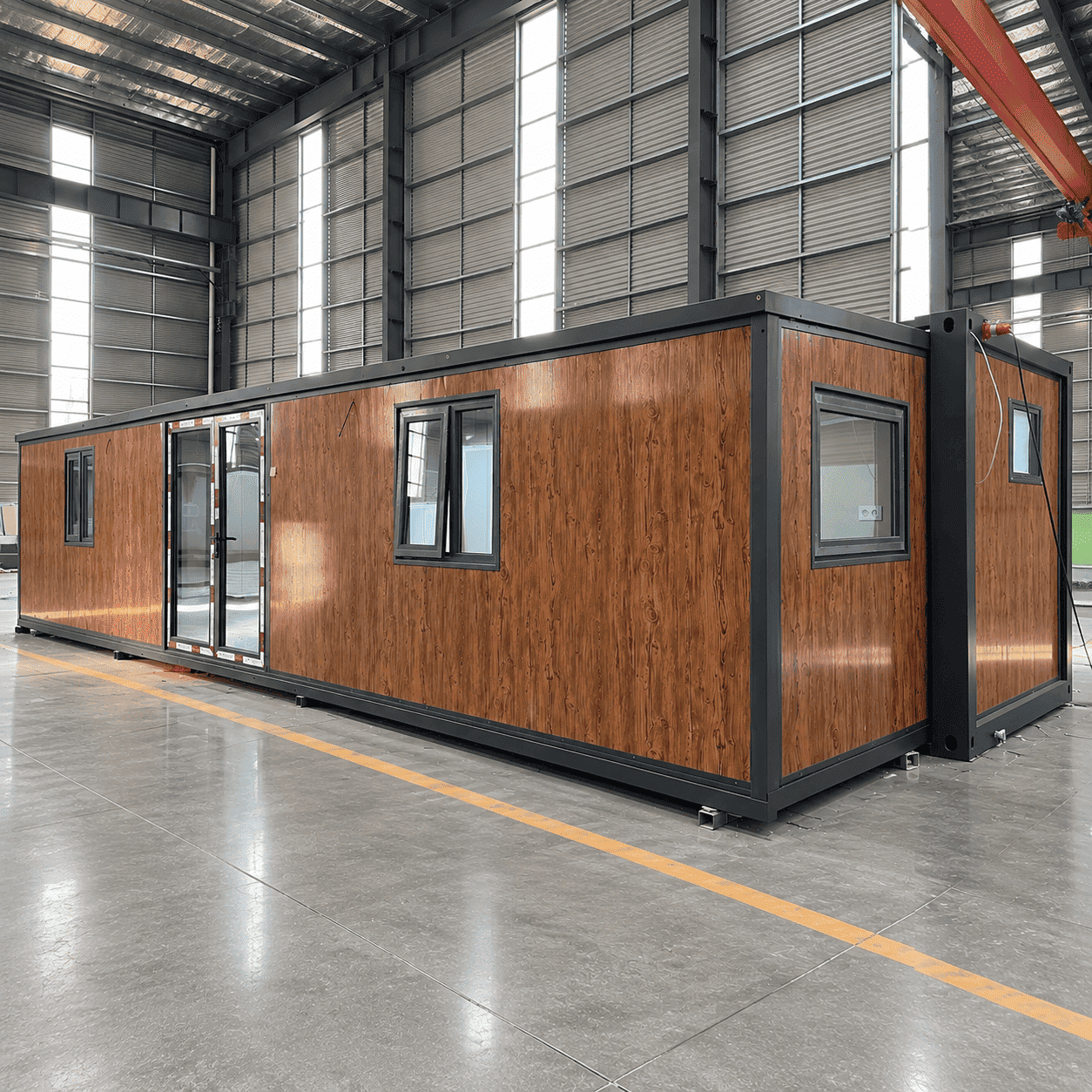 Casa Box 40ft erweiterbarer Container Home | Luxush&uuml;tte mit 3 Schlafzimmern