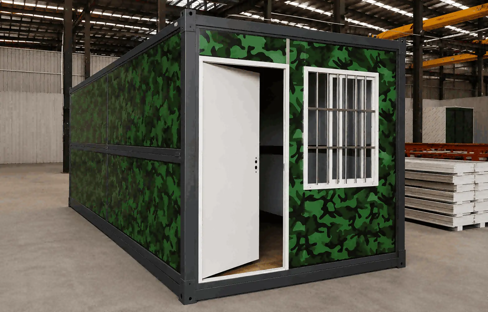 Können faltbare Containerhäuser den Transportaufwand für große Projekte reduzieren?